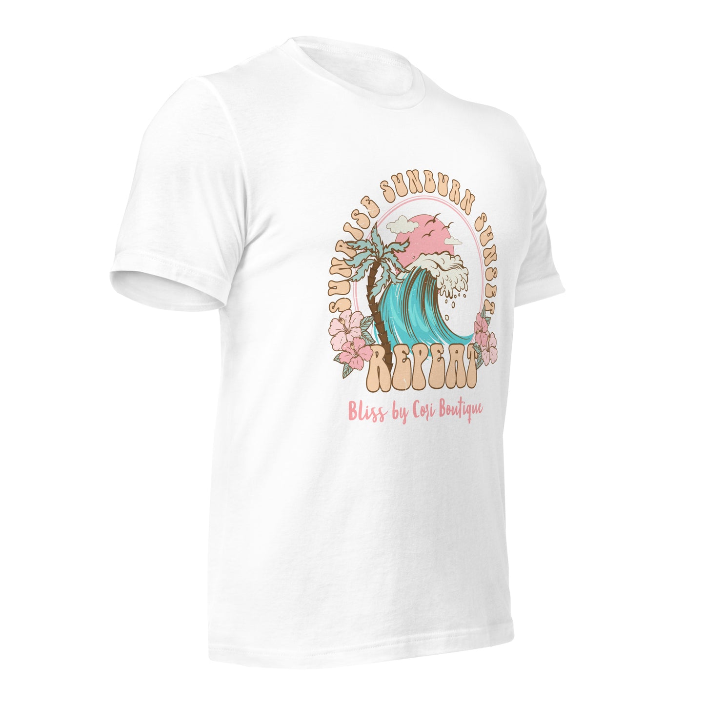 Bella Canvas Tee - Sunrise Sunburn Sunset Repeat