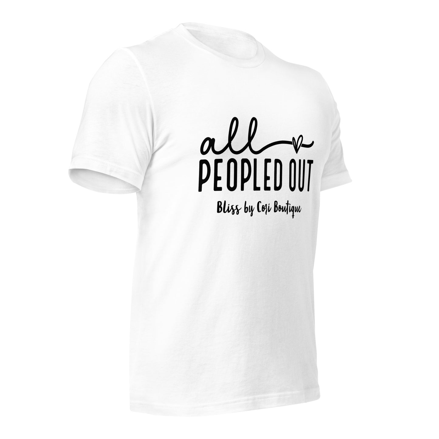 Bella Canvas Tee - All Peopled Out