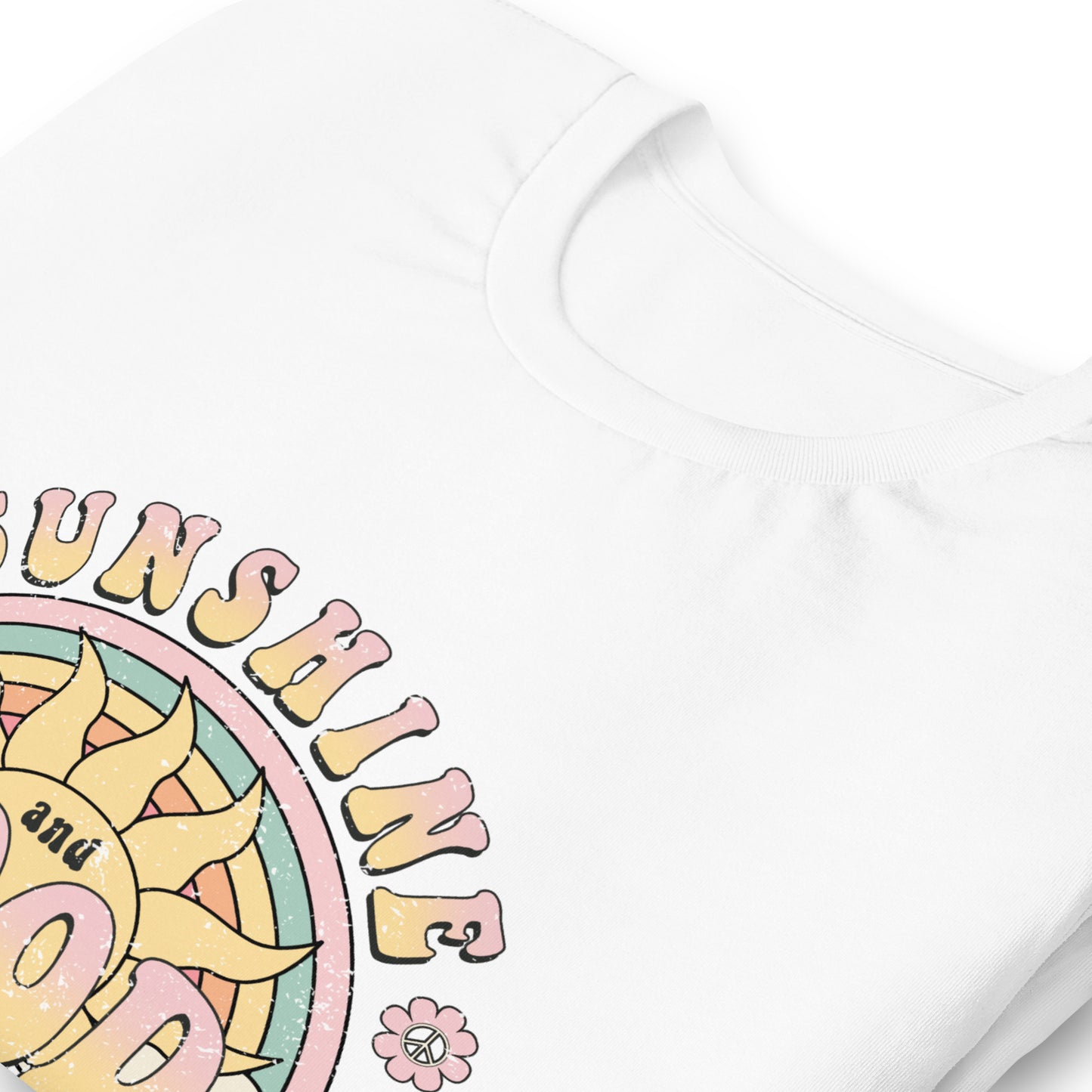 Bella Canvas Tee - Sunshine & Good Vibes