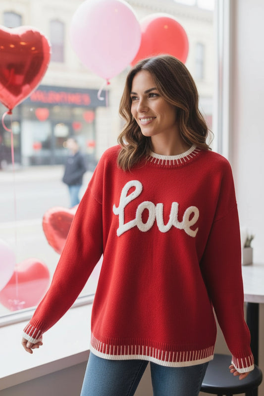 Valentine's Day Love Sweater