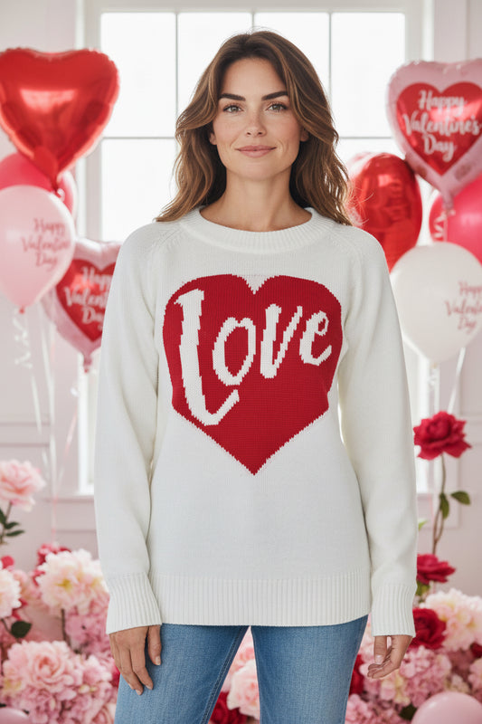 Valentine's Day Love Sweater