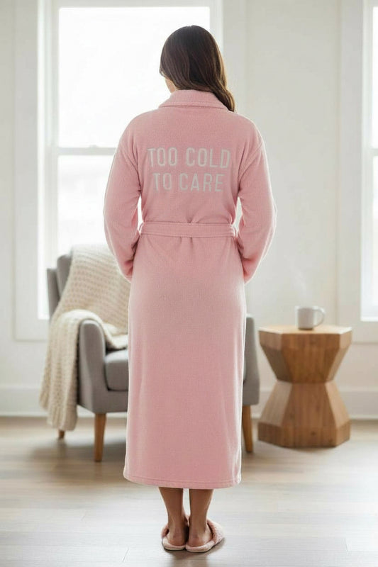Too Cold To Care Luxury Bath Robe