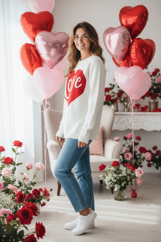 Valentine's Day Love Sweater