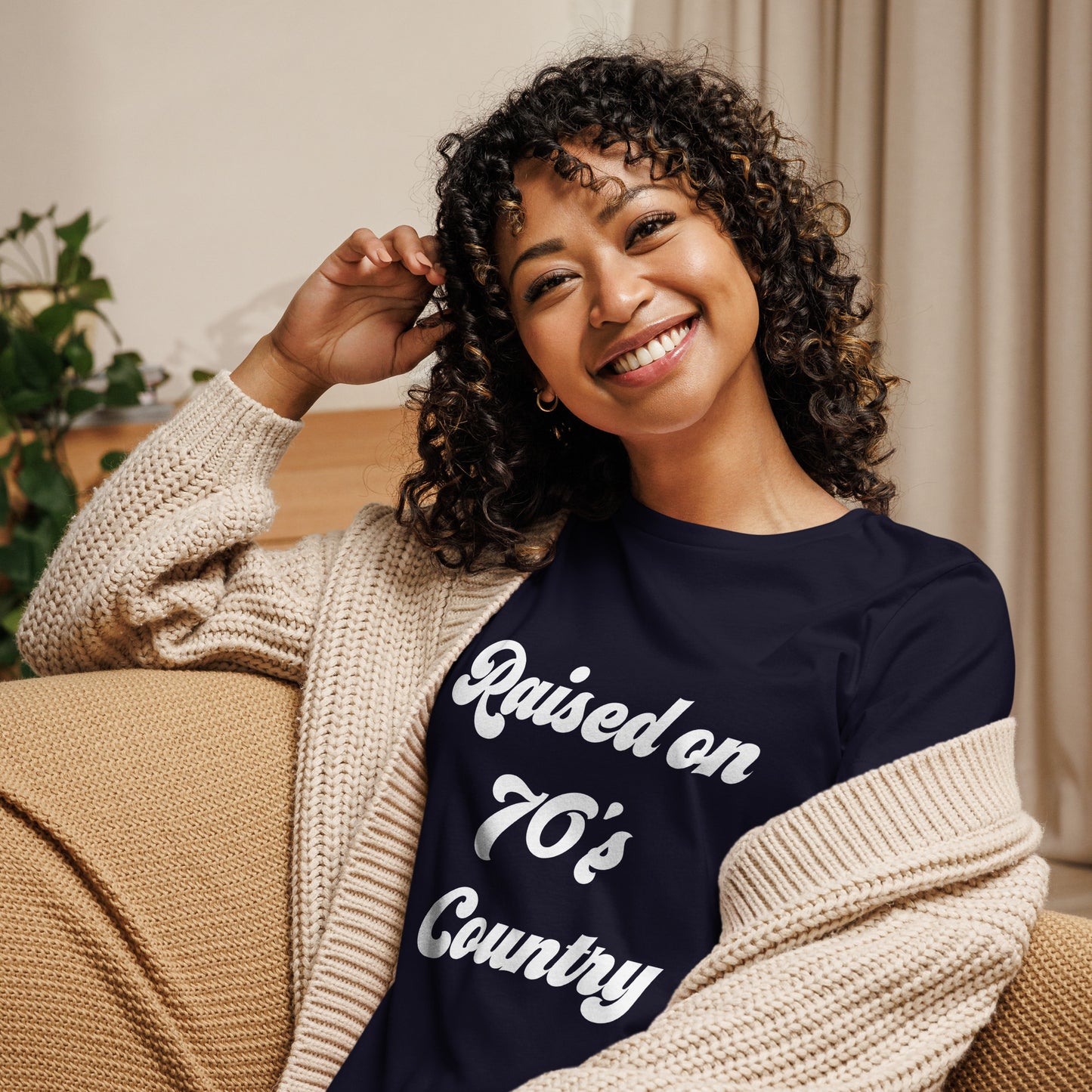 Raised on 70's Country - Bella Canvas Tee