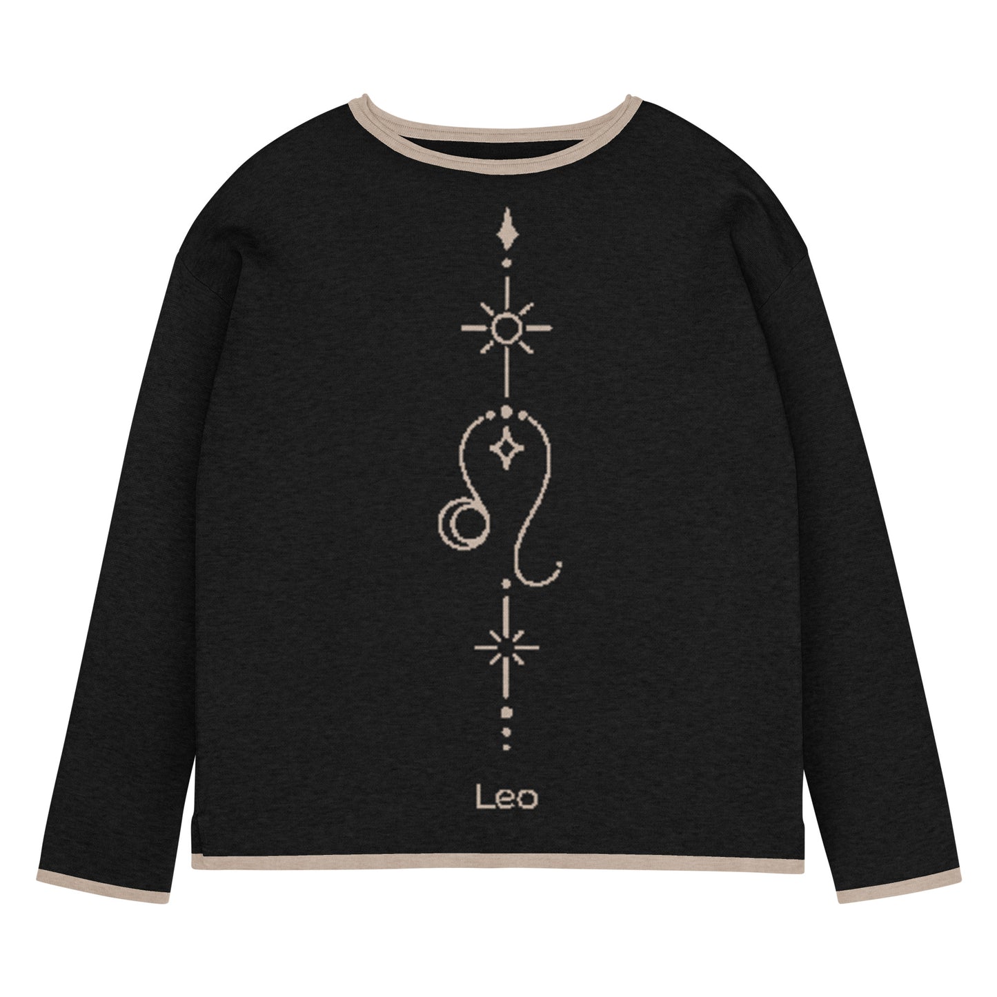 Leo Zodiac Personalized Knit Sweater