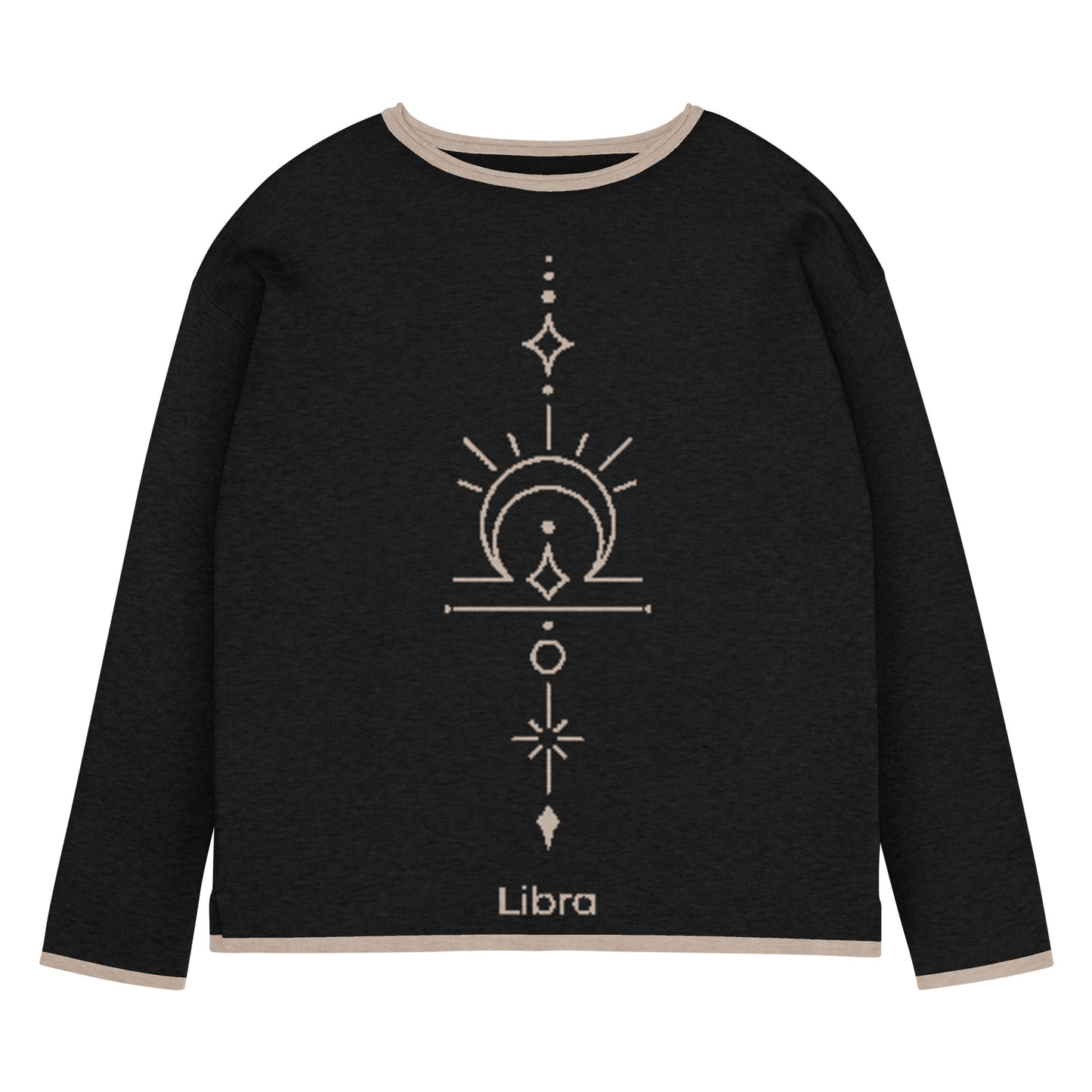Libra Zodiac Personalized Knit Sweater